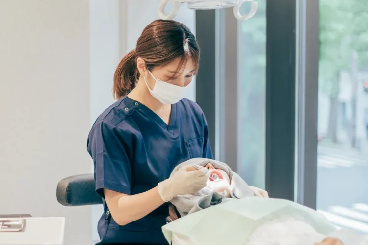 歯のクリーニングイメージ