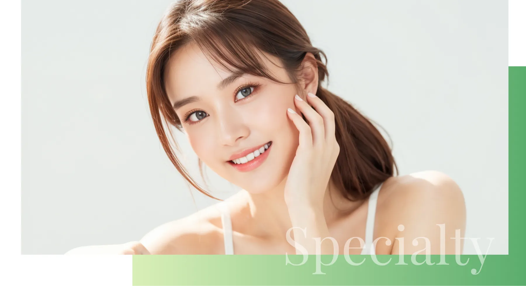 たった1日で綺麗に！前歯専門外来による高品質治療のイメージ